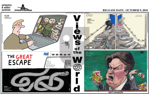 Views of the World on Tuesday October 9, 2018 Comic Strip