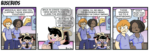 Rosebuds on Monday January 16, 2023 Comic Strip