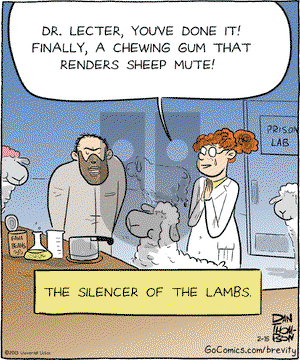 Brevity on Friday February 15, 2013 Comic Strip