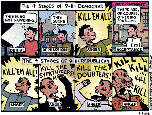 Ted Rall on Saturday September 11, 2004 Comic Strip