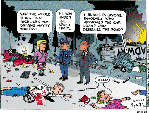 Ted Rall on Wednesday November 19, 2008 Comic Strip