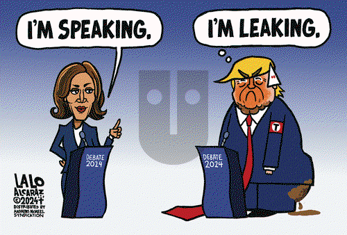 Lalo Alcaraz on Wednesday September 11, 2024 Comic Strip