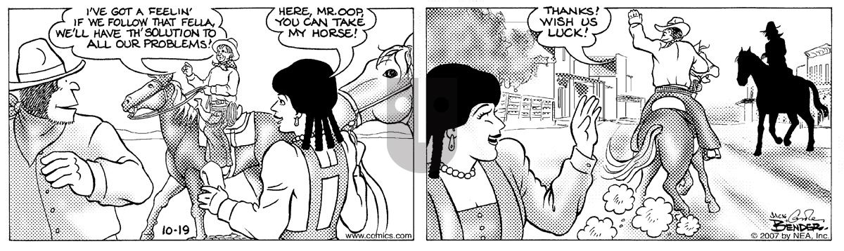 Alley Oop - Friday October 19, 2007 Comic Strip