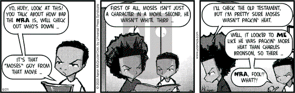 The Boondocks on Wednesday January 22, 2014 Comic Strip