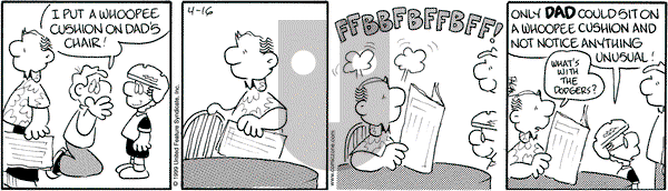 Drabble on Friday April 16, 1999 Comic Strip