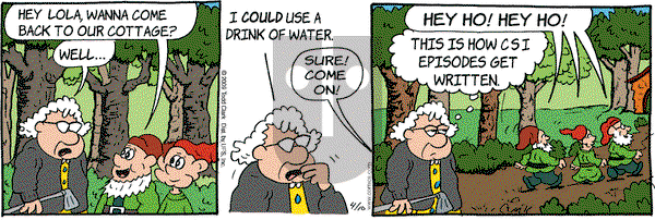 Lola on Friday April 10, 2009 Comic Strip