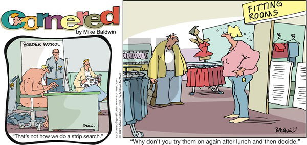 Cornered on Sunday March 1, 2020 Comic Strip