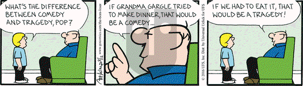 The Born Loser on Friday August 12, 2016 Comic Strip