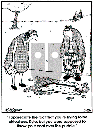 Close to Home on Friday March 26, 1993 Comic Strip