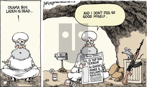 Robert Ariail on Sunday September 14, 2014 Comic Strip