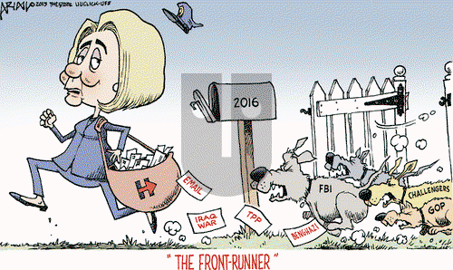 Robert Ariail on Thursday October 15, 2015 Comic Strip