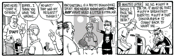 Monty on Friday June 23, 2006 Comic Strip