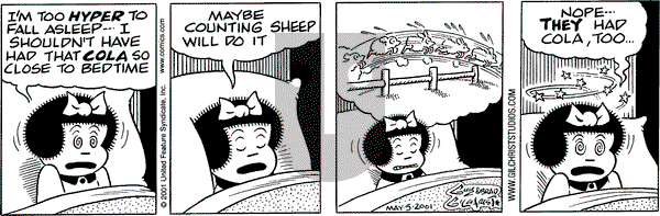 Nancy on Friday June 29, 2001 Comic Strip