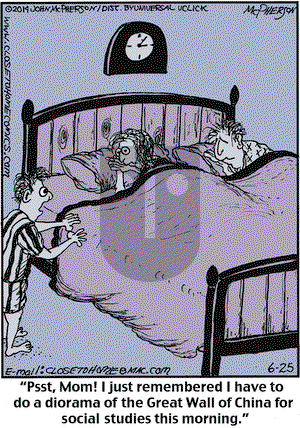 Close to Home on Wednesday June 25, 2014 Comic Strip