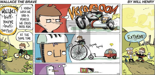 Wallace the Brave on Sunday May 26, 2019 Comic Strip
