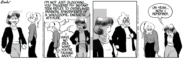9 Chickweed Lane on Thursday March 14, 2002 Comic Strip