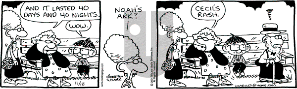 Lola on Monday November 12, 2001 Comic Strip