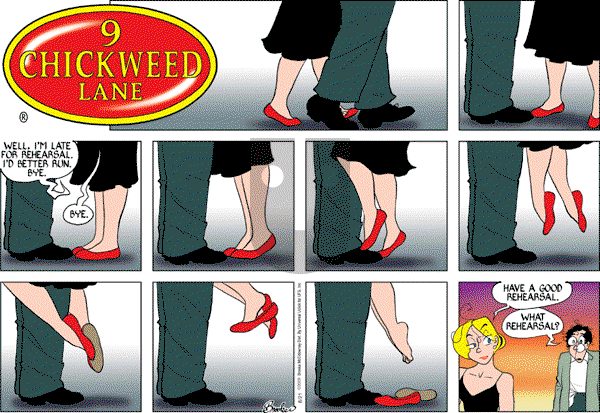 9 Chickweed Lane on Sunday August 21, 2011 Comic Strip