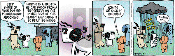 Pooch Cafe on Monday March 11, 2013 Comic Strip
