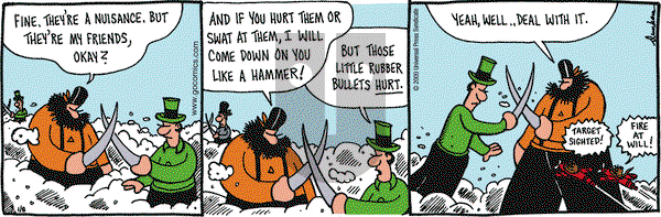 Overboard on Thursday January 8, 2009 Comic Strip