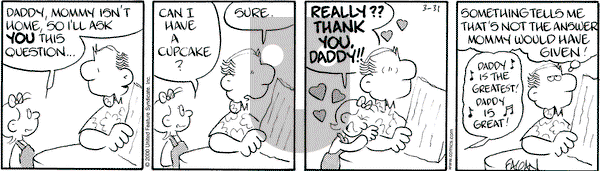 Drabble on Friday March 31, 2000 Comic Strip