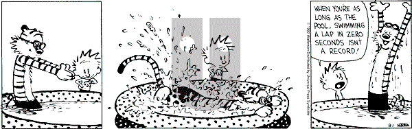Calvin and Hobbes - Saturday August 1, 1992 Comic Strip