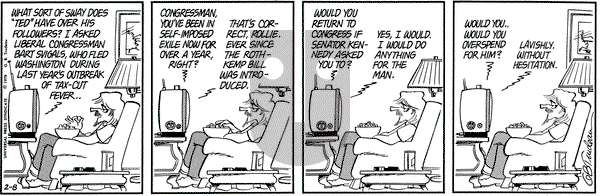 Doonesbury on Thursday February 8, 1979 Comic Strip