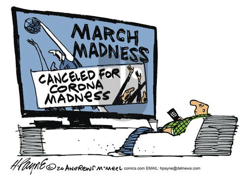Henry Payne on Sunday March 15, 2020 Comic Strip