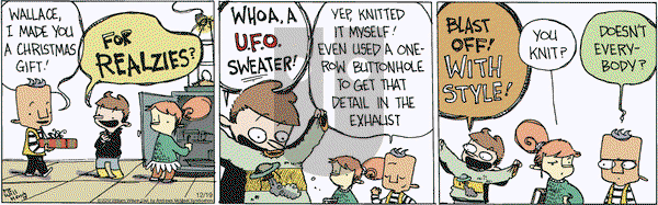 Wallace the Brave on Thursday December 19, 2019 Comic Strip