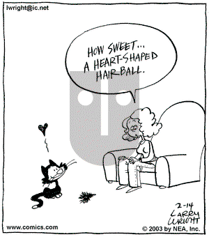 Kit 'N' Carlyle on Friday February 14, 2003 Comic Strip