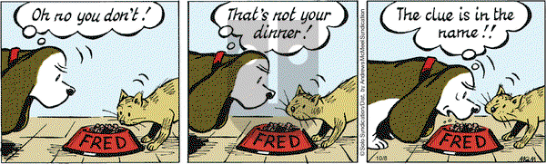 Fred Basset on Thursday October 8, 2020 Comic Strip