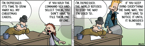 Frazz on Friday January 6, 2017 Comic Strip