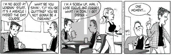 Luann on Wednesday July 17, 2002 Comic Strip