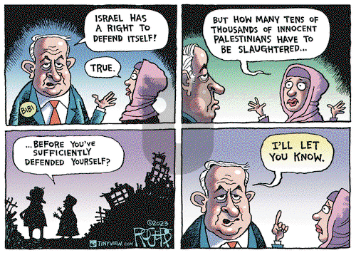 Rob Rogers - Thursday November 30, 2023 Comic Strip