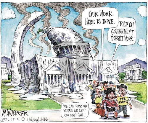 Matt Wuerker - Friday August 5, 2011 Comic Strip