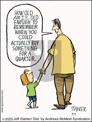 Moderately Confused on Tuesday July 1, 2025 Comic Strip