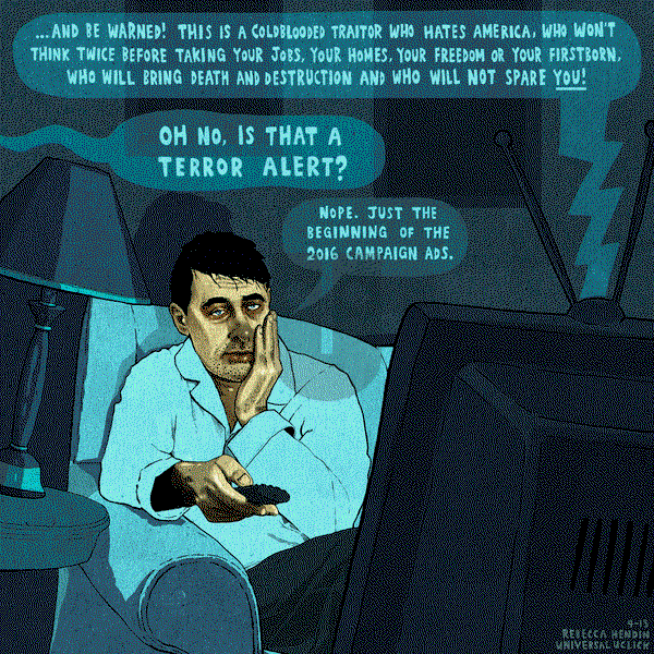 Rebecca Hendin on Monday April 20, 2015 Comic Strip