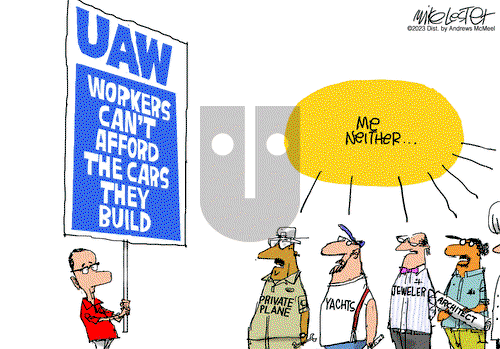 Mike Lester - Monday September 18, 2023 Comic Strip