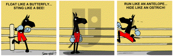 Dark Side of the Horse on Monday July 14, 2014 Comic Strip