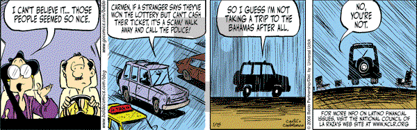 Baldo - Friday January 15, 2010 Comic Strip