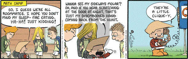 DeFlocked on Tuesday July 20, 2010 Comic Strip