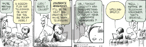 Non Sequitur on Friday February 18, 2005 Comic Strip