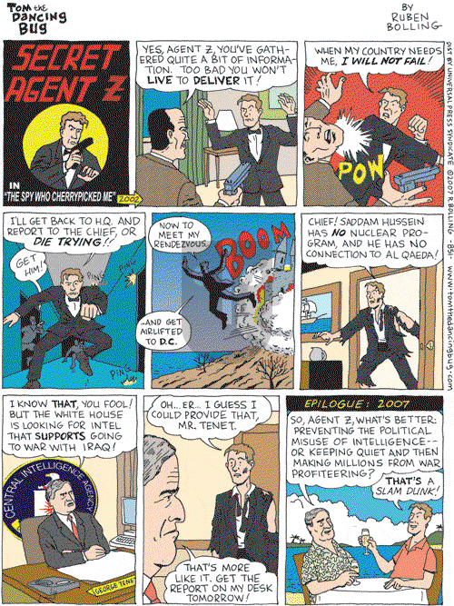 Tom the Dancing Bug on Saturday May 19, 2007 Comic Strip