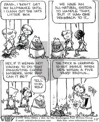 Non Sequitur on Saturday July 17, 1999 Comic Strip