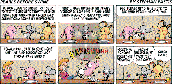 Pearls Before Swine on Sunday September 11, 2011 Comic Strip