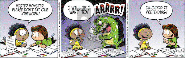 Baldo on Monday October 14, 2019 Comic Strip