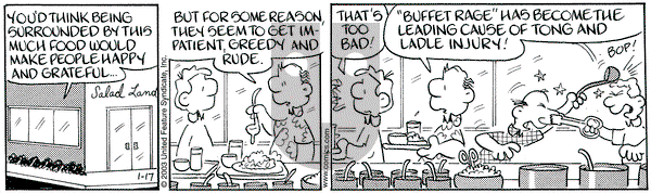 Drabble on Friday January 17, 2003 Comic Strip