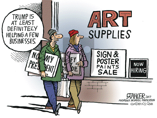 Jeff Stahler on Wednesday February 8, 2017 Comic Strip