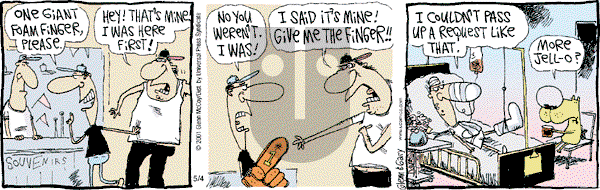 The Duplex on Friday May 4, 2001 Comic Strip