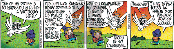Rose is Rose on Monday November 21, 2011 Comic Strip